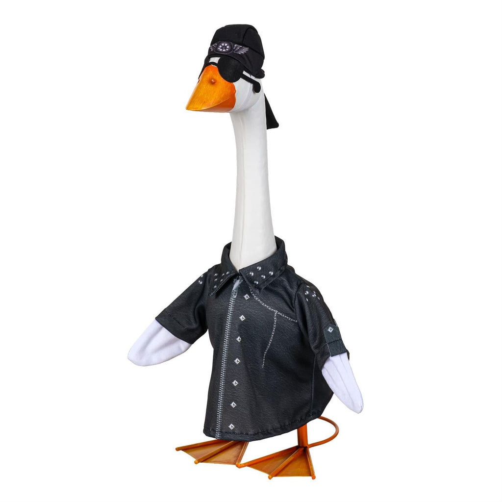 Biker Porch Goose Outfit for 21 Inch Goose