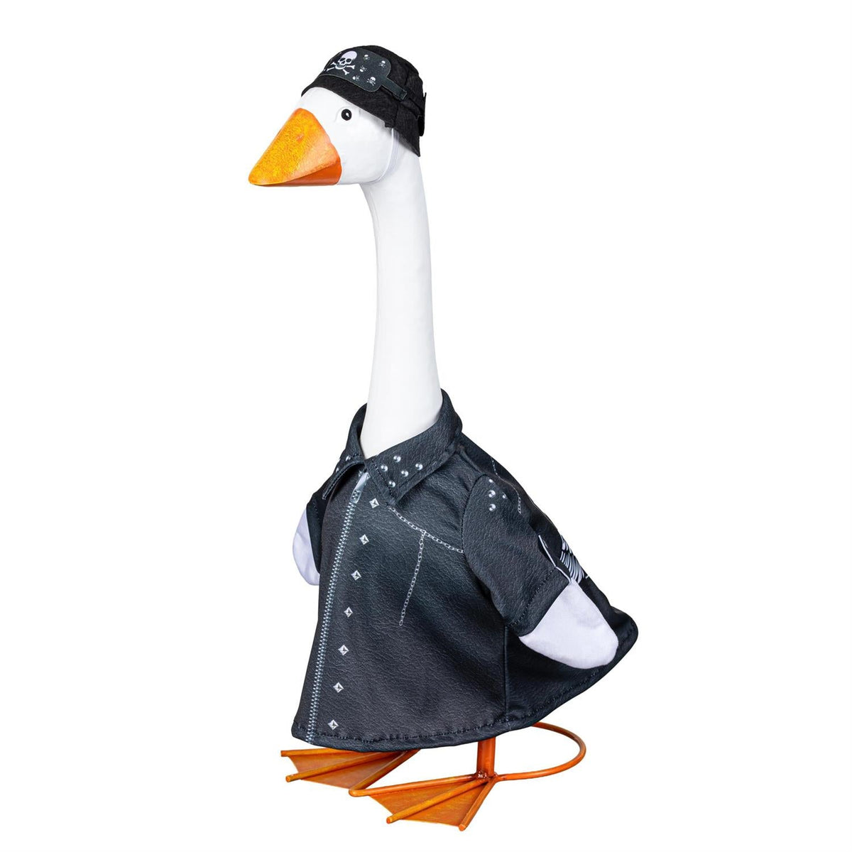 Biker Porch Goose Outfit for 21 Inch Goose