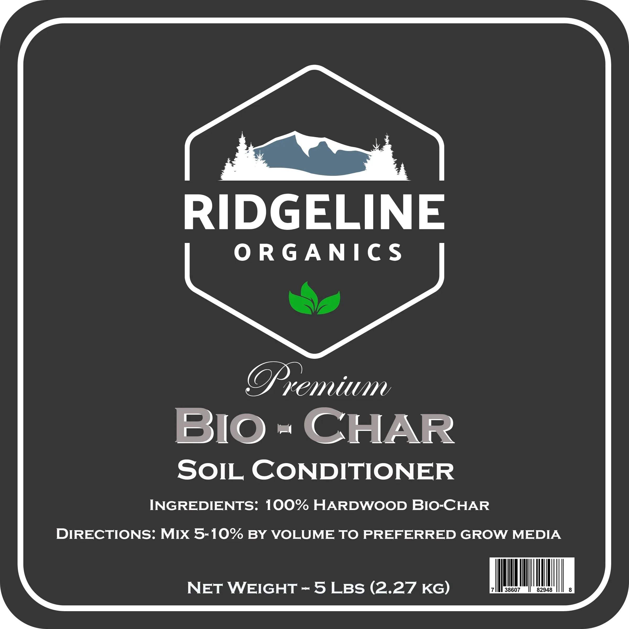 Ridgeline Organics BioChar 5lb