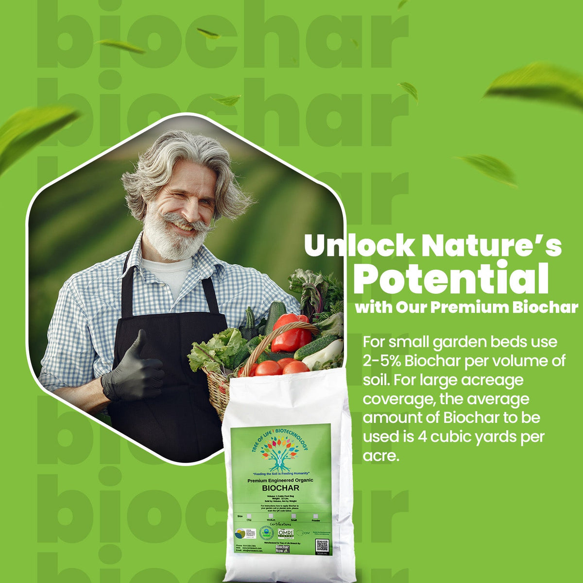 Premium Engineered Biochar (Powder)