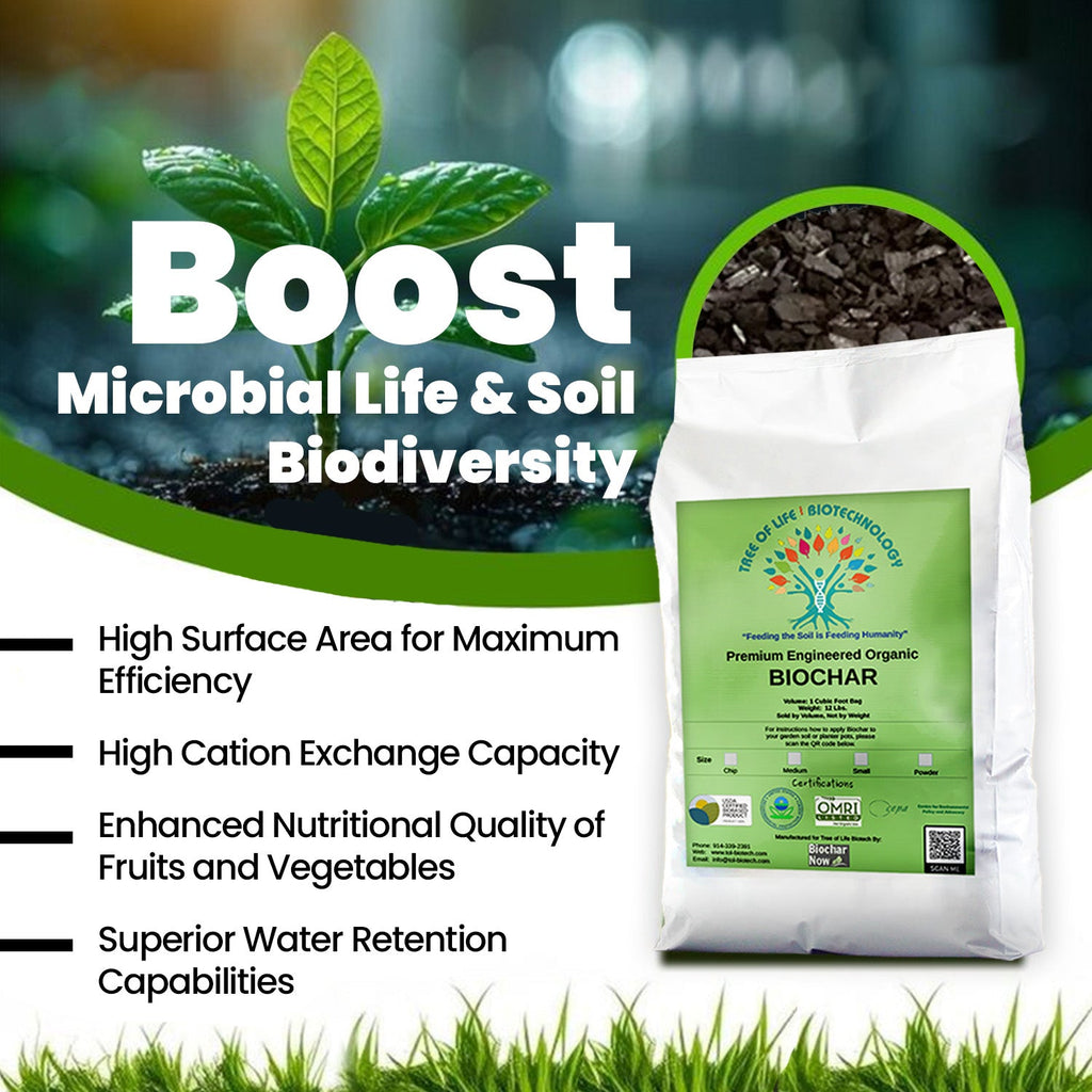 Premium Engineered Biochar (Medium)