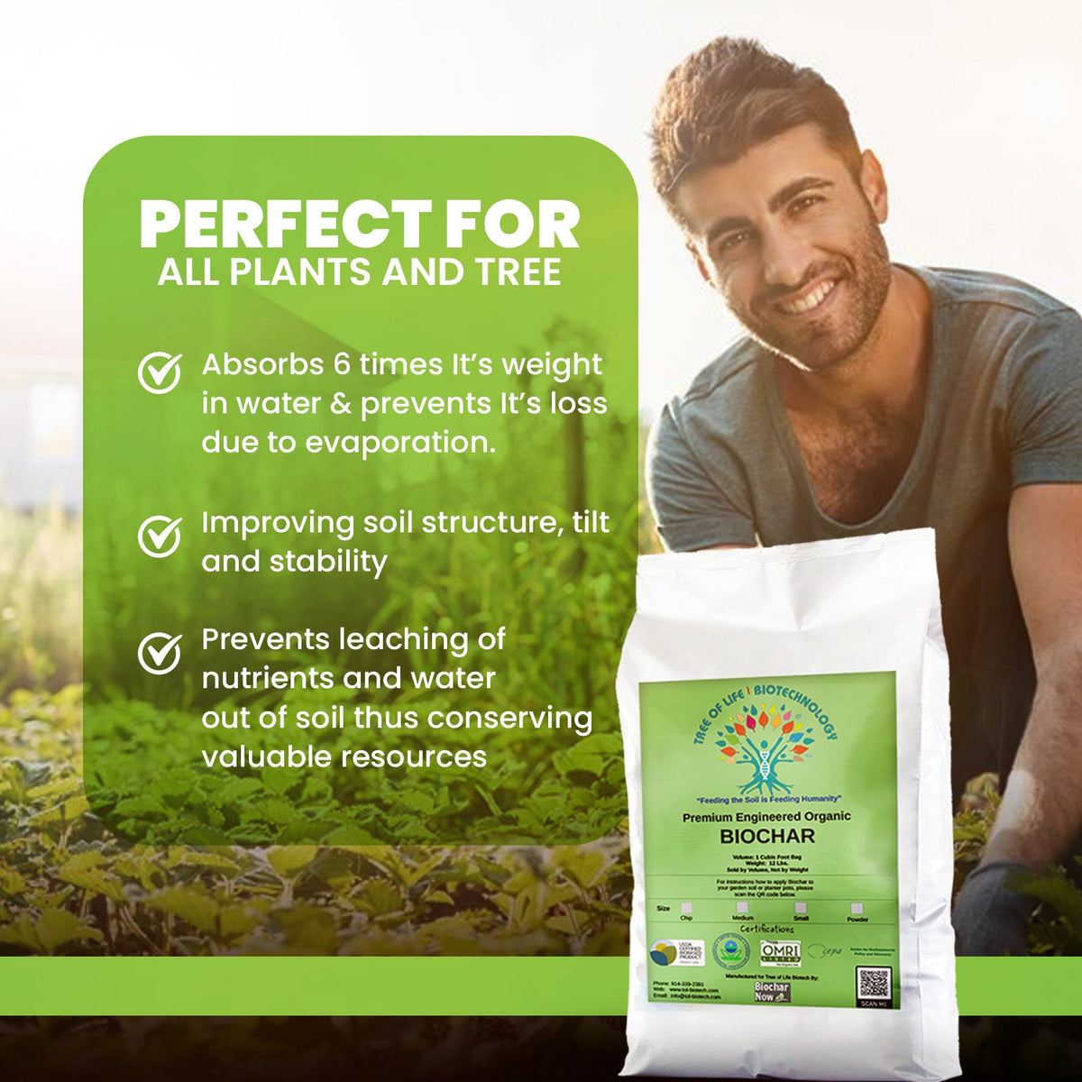 Premium Engineered Biochar (Powder)