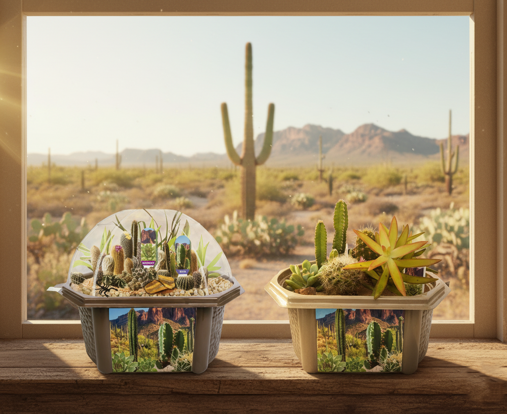 Desert Dome Biosphere Terrarium