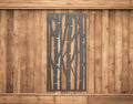 Birch Tree Metal Trellis/Privacy Screen