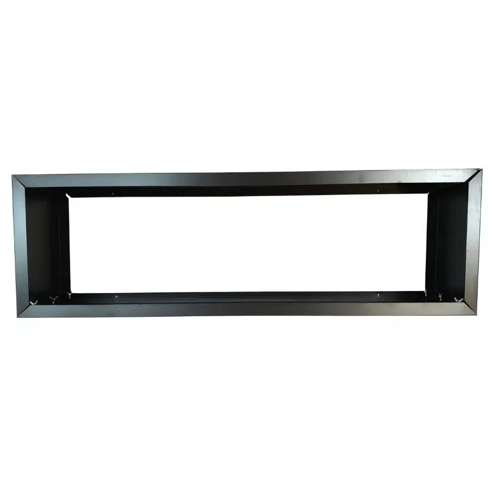 Black Metal Planter Medium – For Artificial Boxwood Hedges