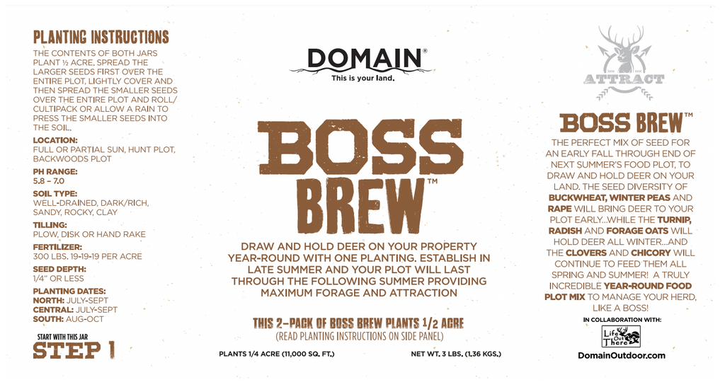 Boss Brew™ Food Plot Seed