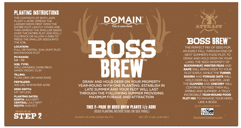 Boss Brew™ Food Plot Seed