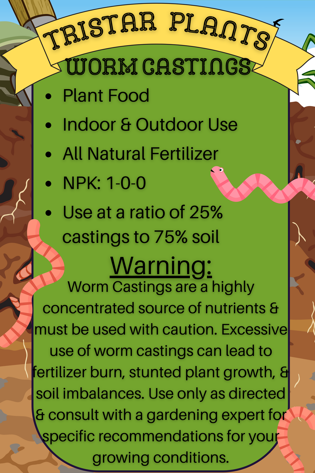 Pure Worm Castings