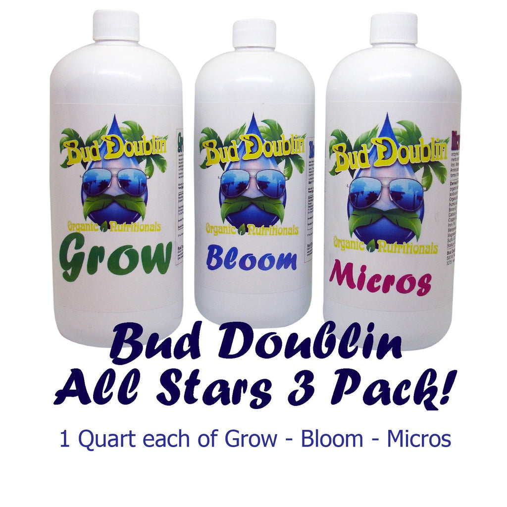 Bud Doublin Grower's 3 Pack- Micros, Grow & Bloom