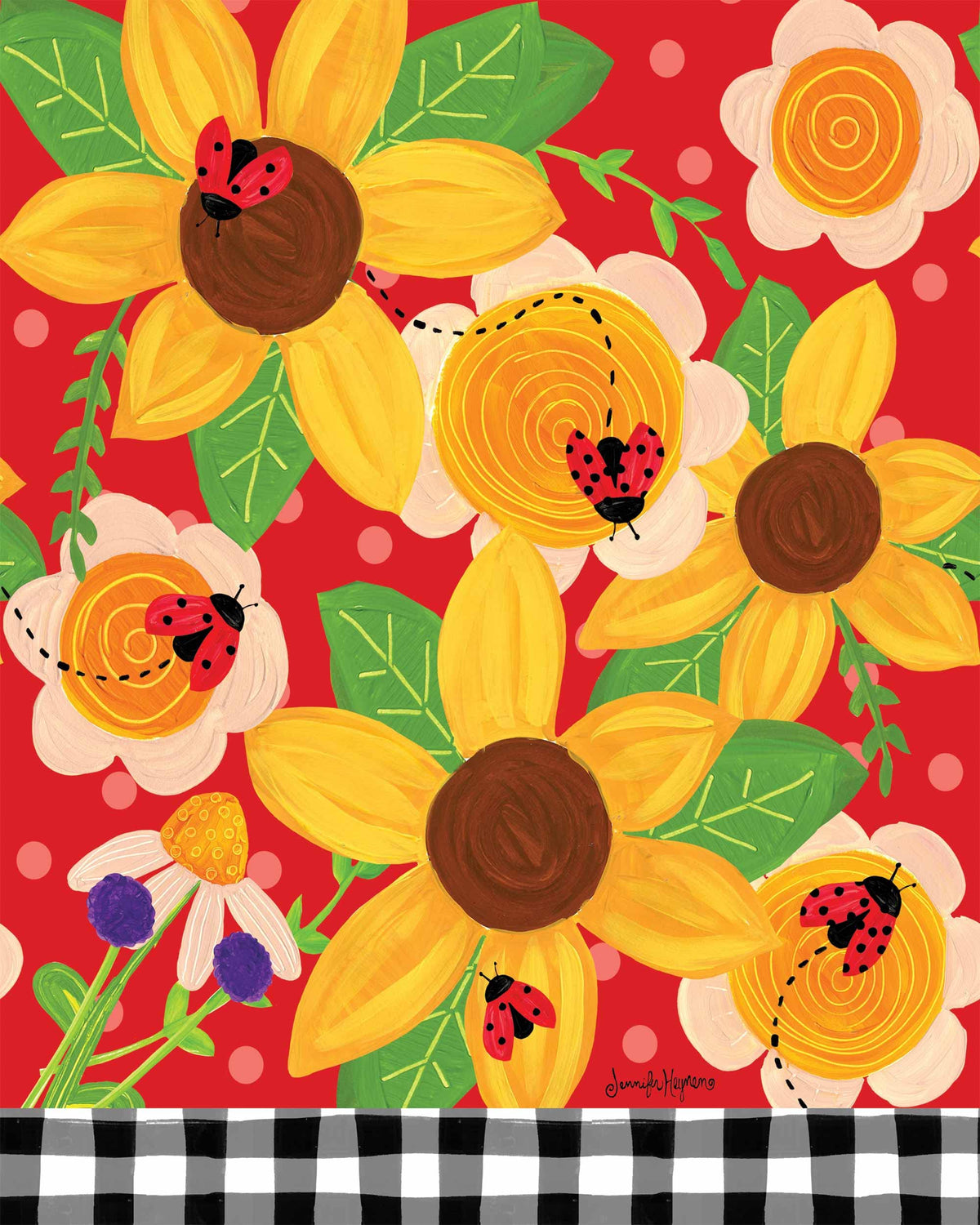 Bugs and Blooms Art Pole 20 Inches
