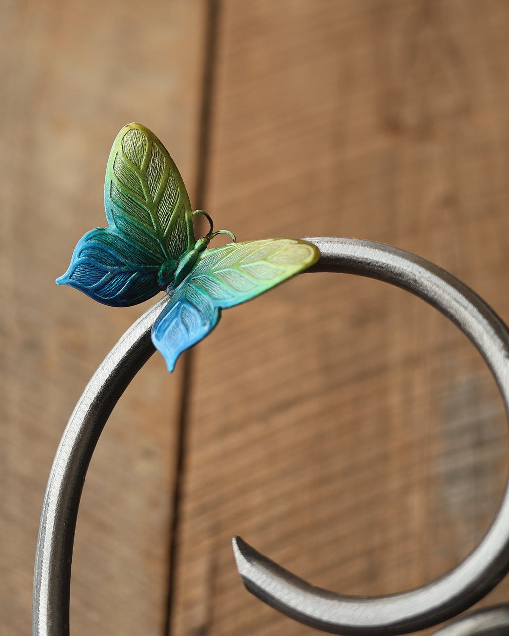 Heart & Butterfly Sculpture