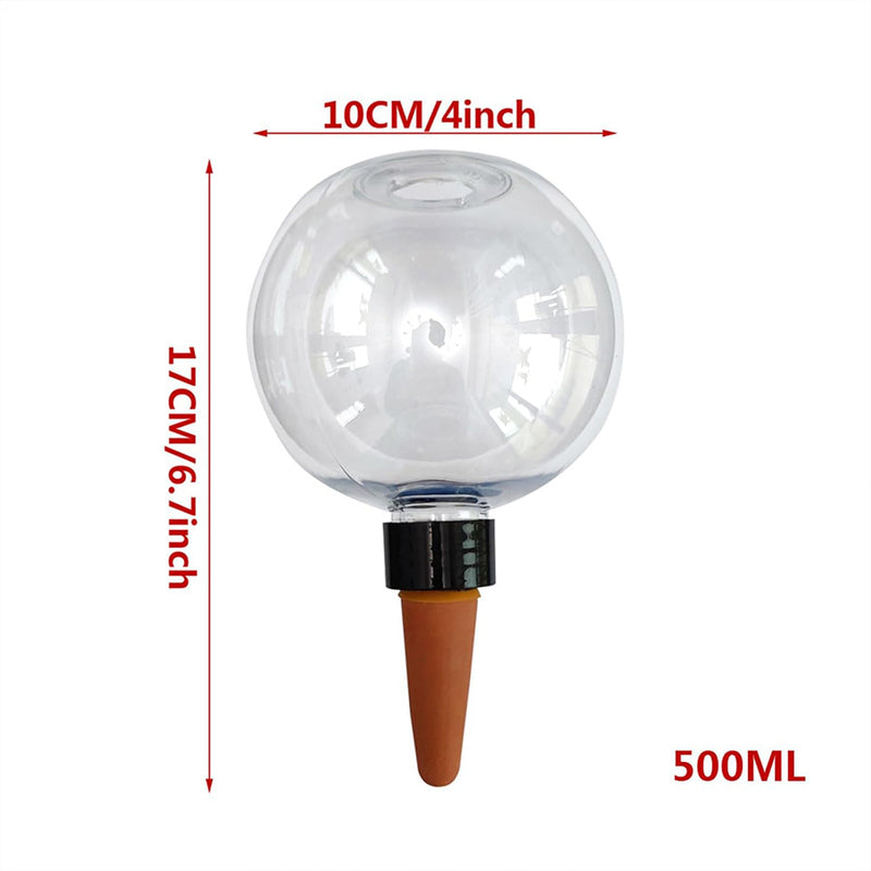 1-5PCS 500ML Plastic Automatic Plant Watering Bulbs, Globe - Shaped Self - Watering Drip Irrigation for Pots