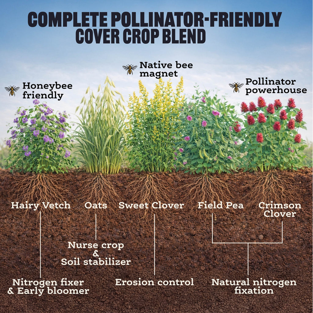 Pollinator Cover Crop  Mix