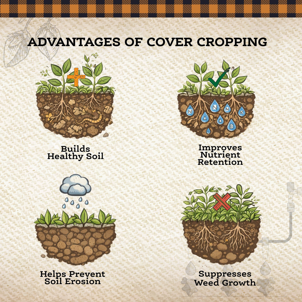 Weed Suppressor Cover Crop Mix