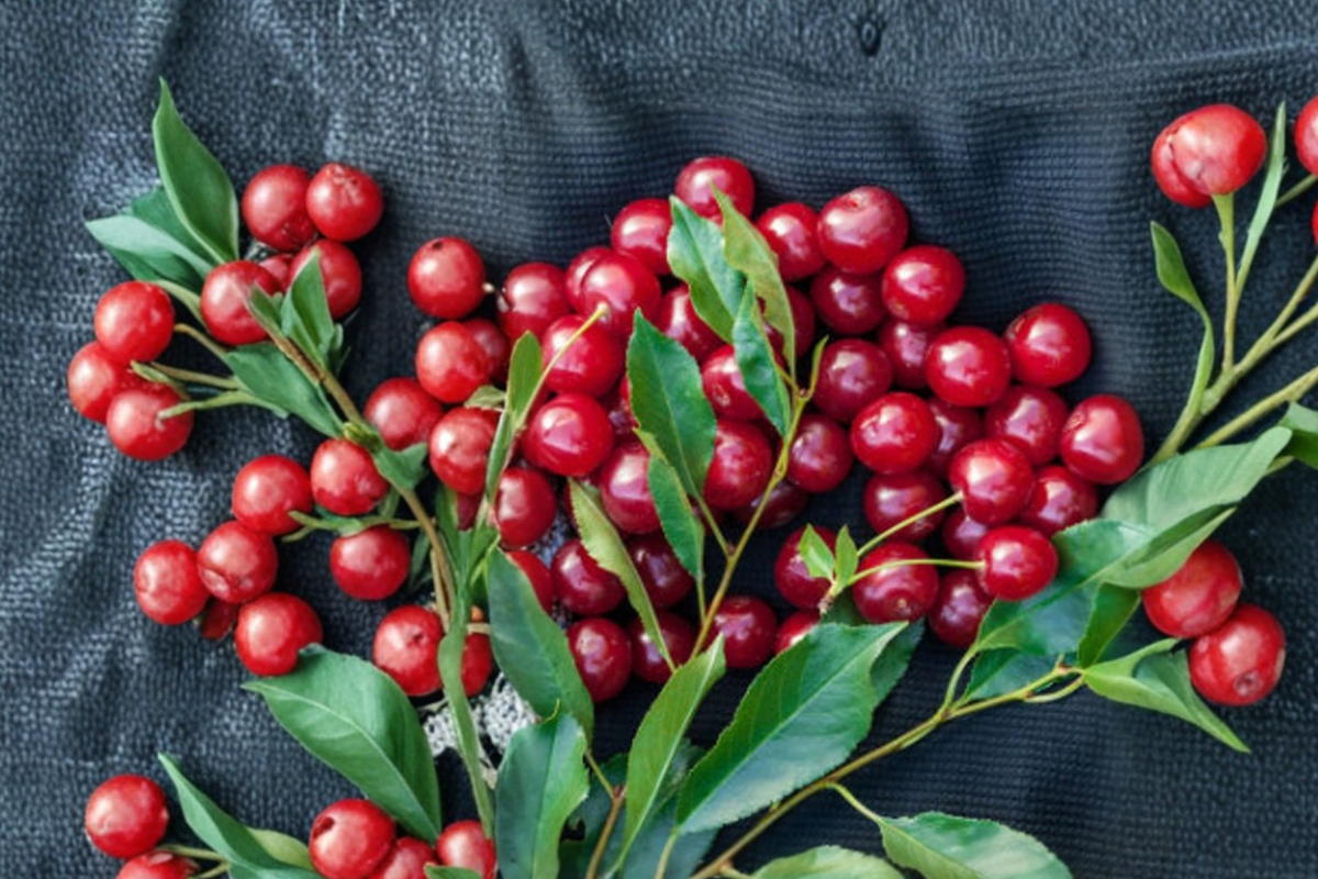 Bing Cherry Tree Seeds Pack of 5 | Fruit Tree Seeds for Indoor Outdoor Growing | Prunus avium | Deep Red Fruit