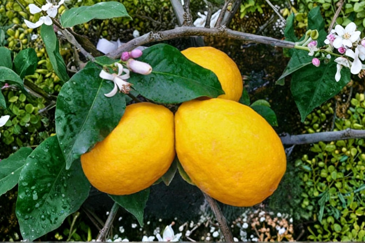 Dwarf Meyer Lemon Seeds – Citrus × meyeri – Compact Indoor/Outdoor Fruit Plant – Fresh USA Farm Harvested 5 Pack