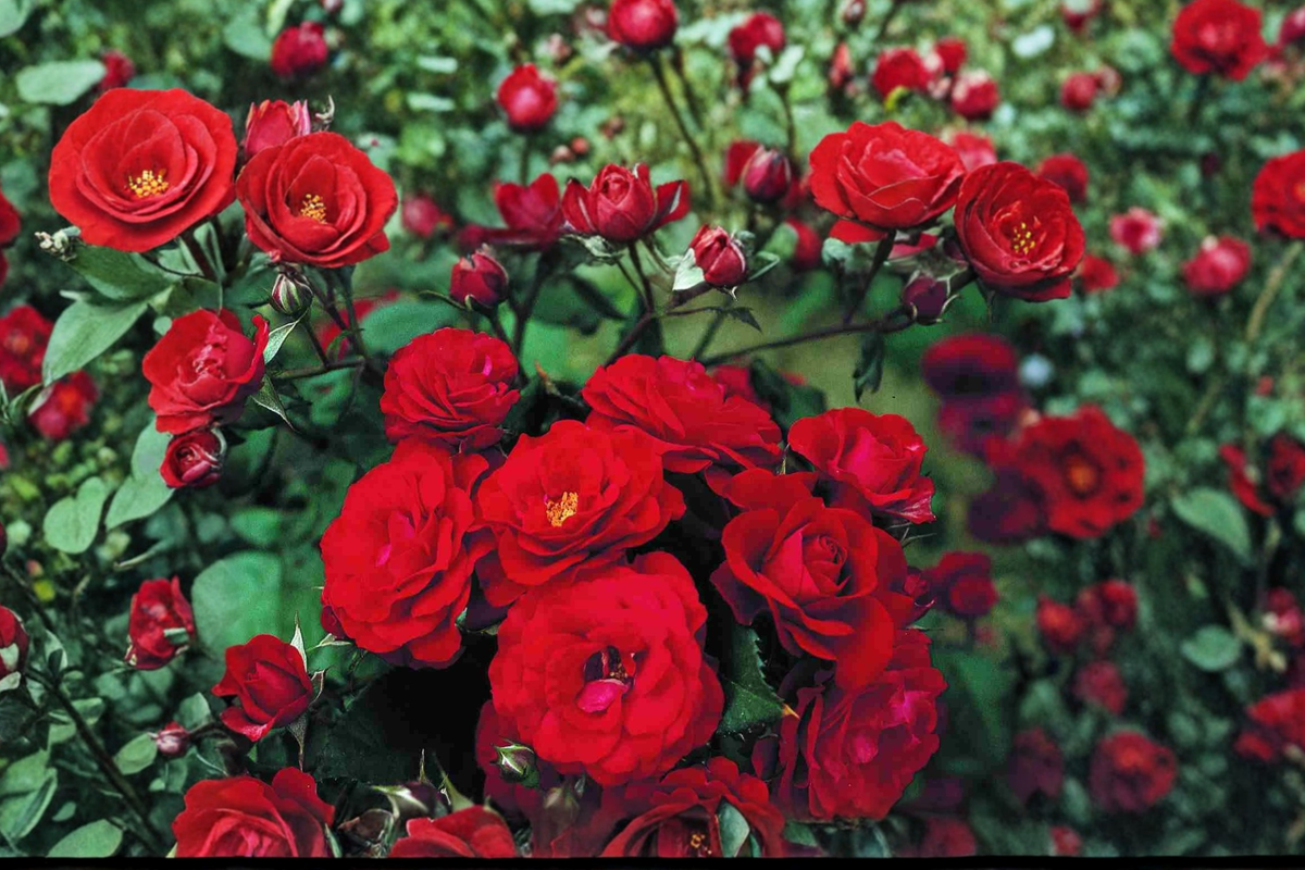 Mr Lincoln Red Rose Bush – 1 Gallon Live Hybrid Tea Rose with Deep Red Flowers, Full Sun, Landscape Plant