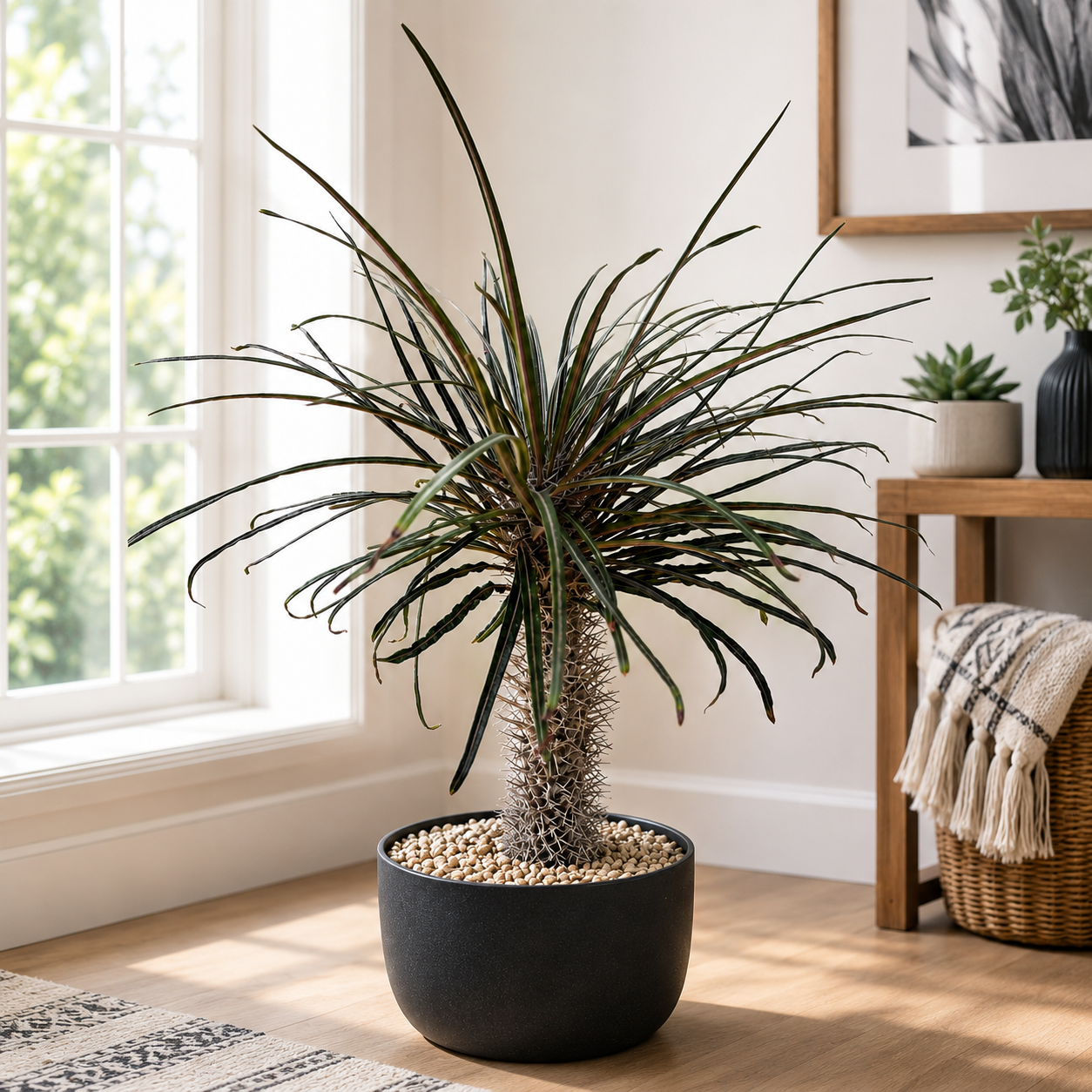 Silver Madagascar Palm