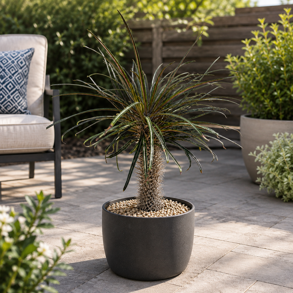 Silver Madagascar Palm