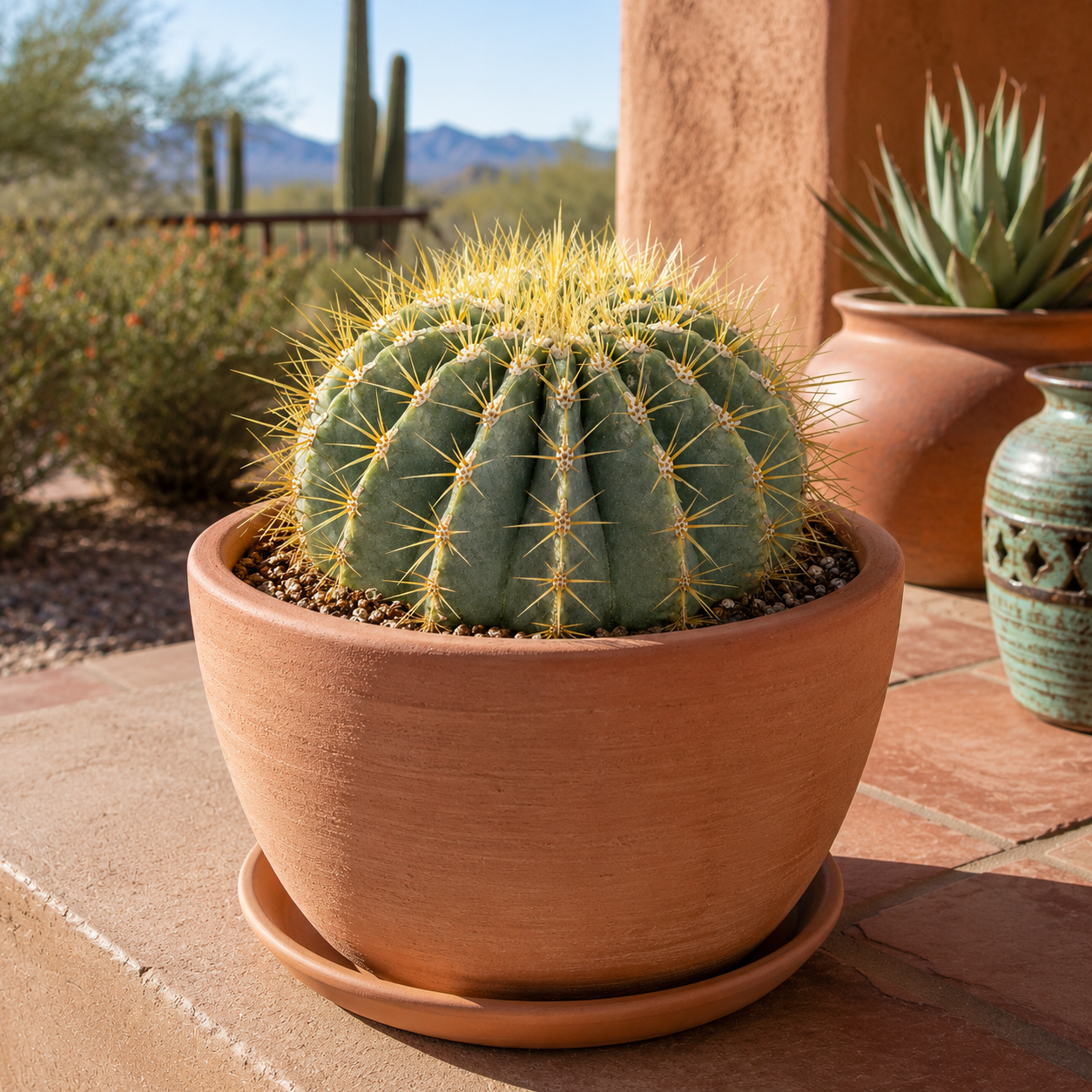 Blue Barrel Cactus