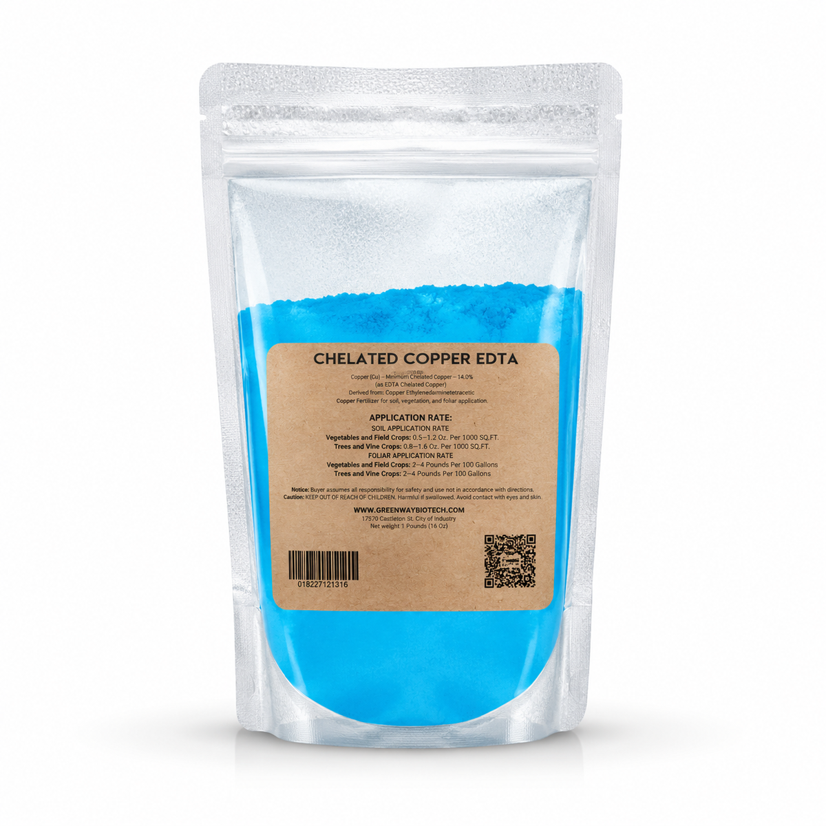 Chelated Copper EDTA Fertilizer 14% Cu