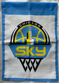 Chicago Sky Garden Flag 2 Sided