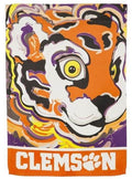 Clemson Tigers Garden Flag 2 Sided Justin Patten The Tiger