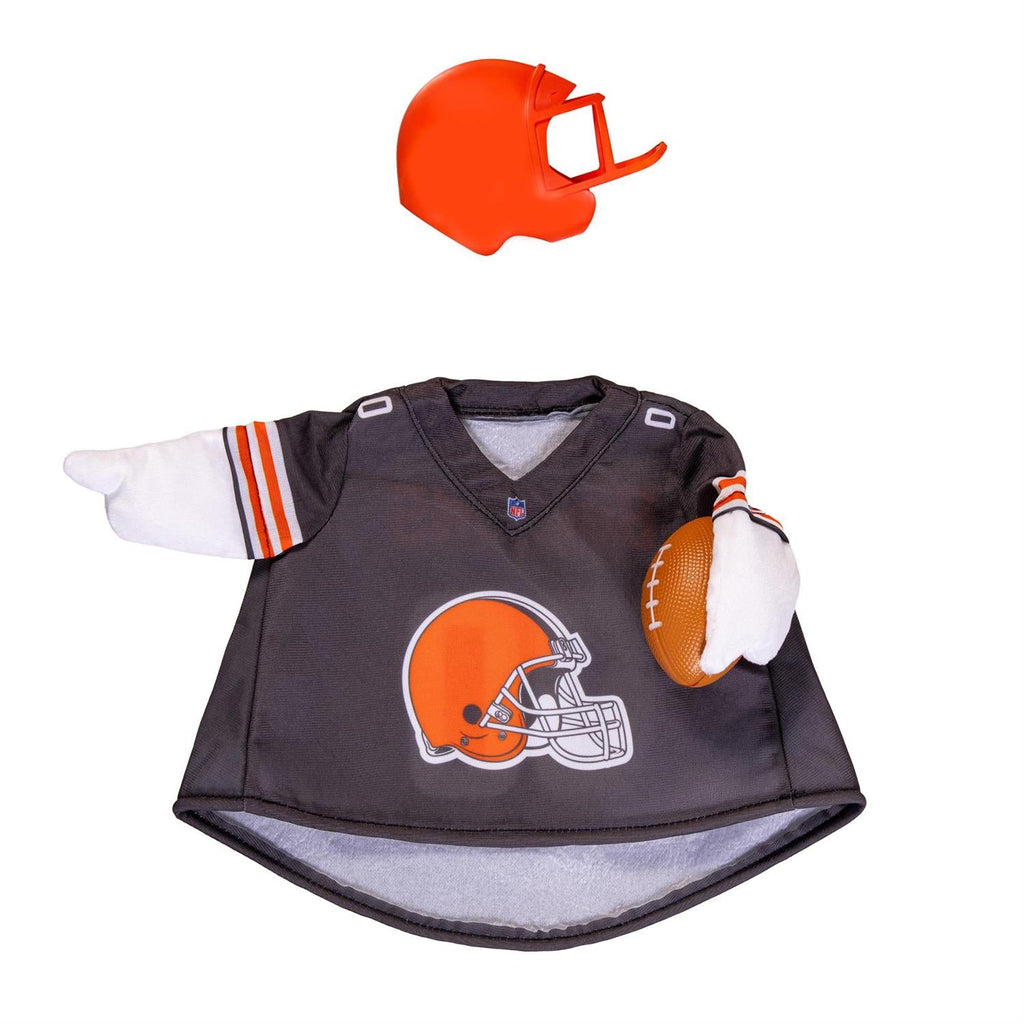 Cleveland Browns Porch Goose Outfit with Helmet