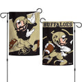 Colorado Buffaloes Garden Flag 2 Sided Mickey Mouse