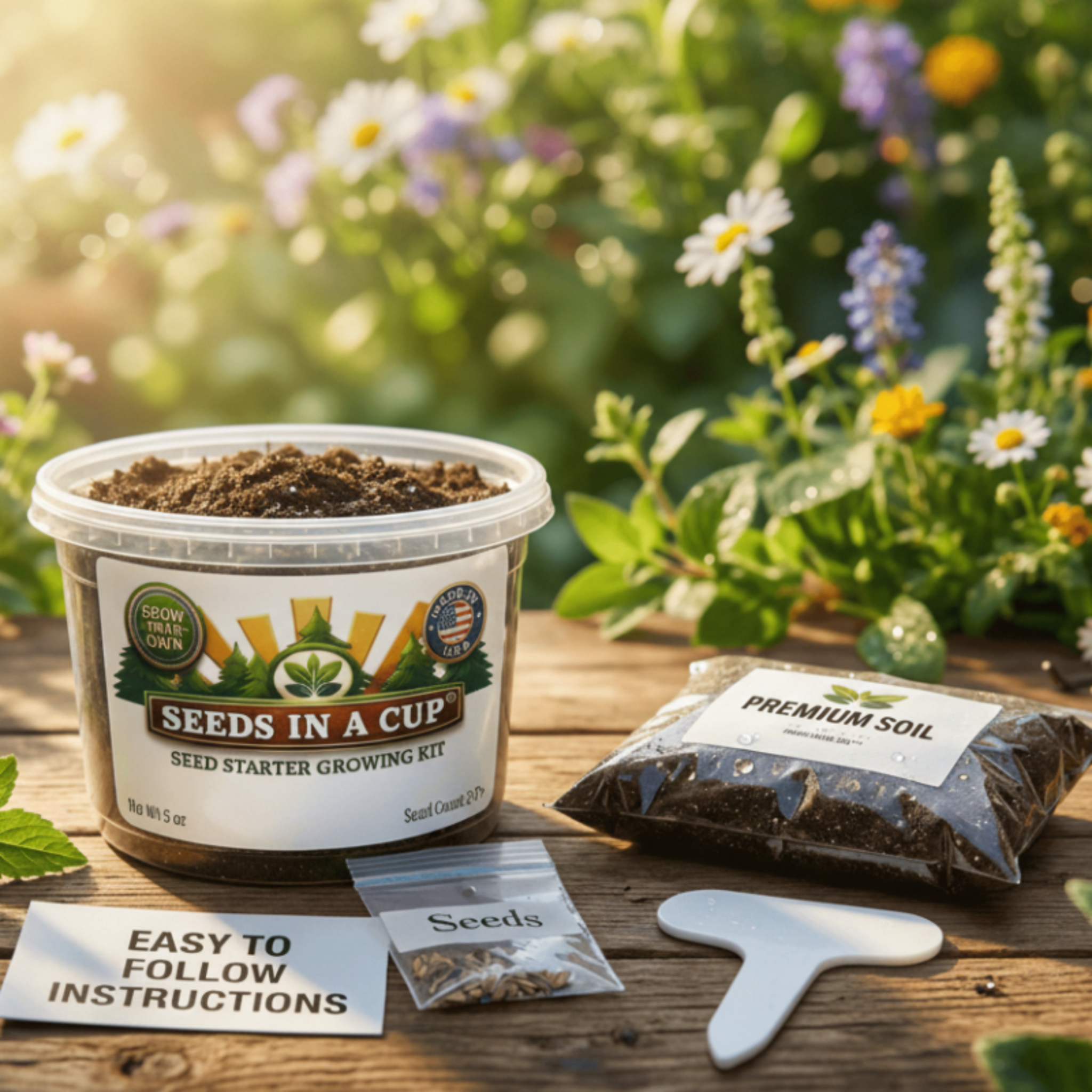 Grape Vine Grow Kit | Grow Dessert Grapes from Seed | Seeds In A Cup®