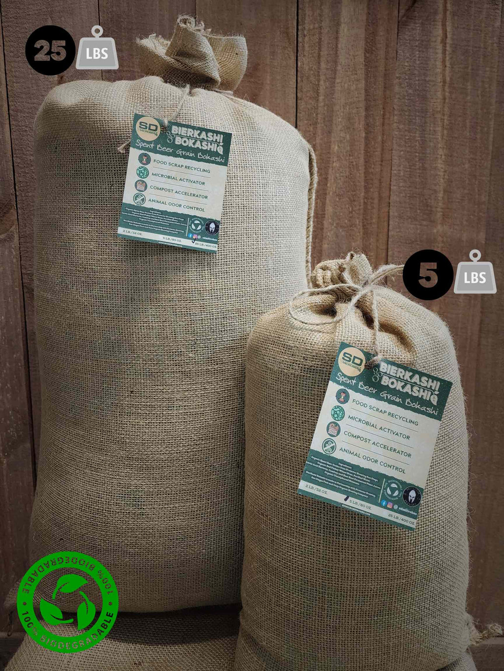 BierKashi Bokashi 5 to 50 lbs (Free Shipping)