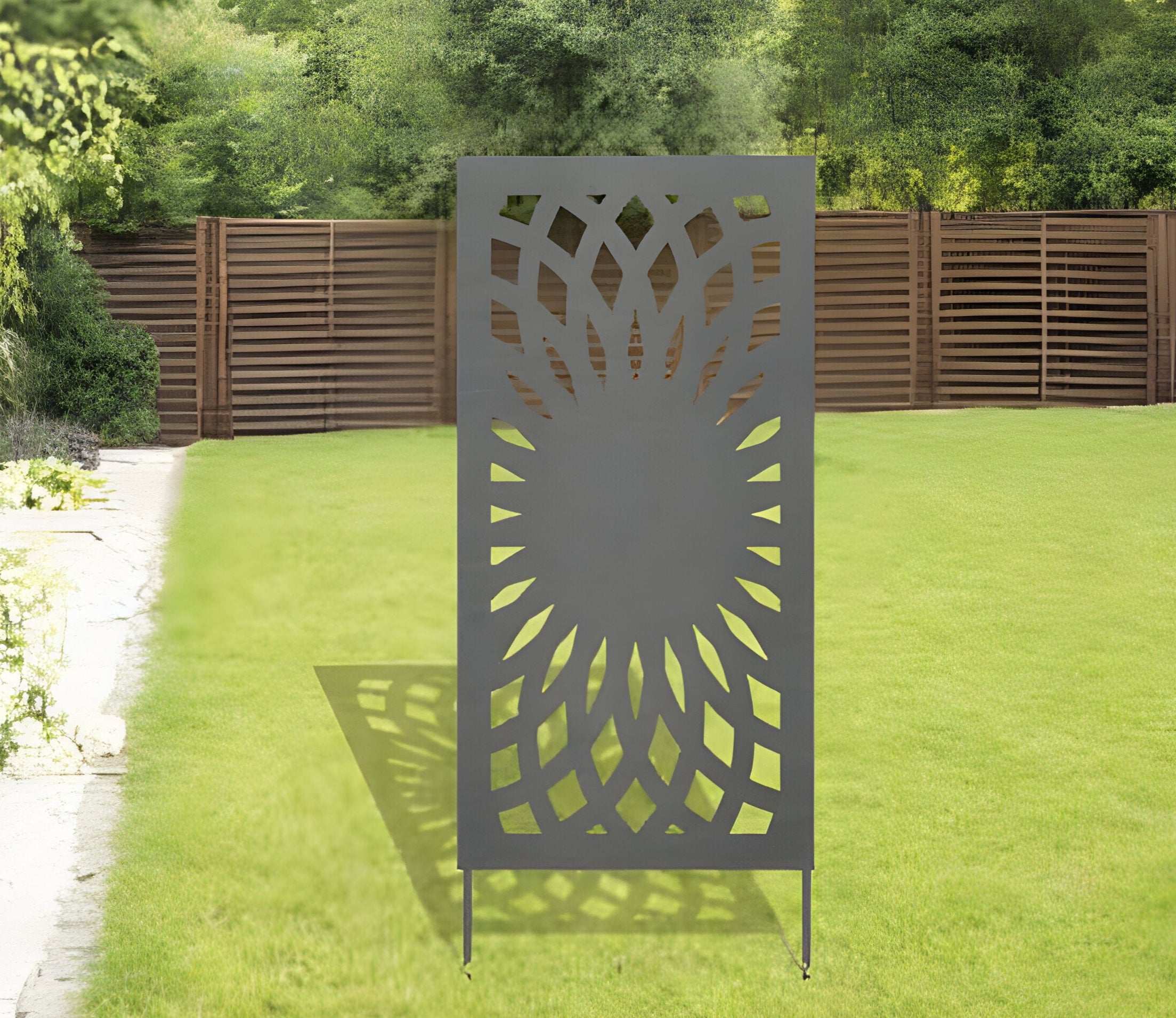 Cosmos Metal Trellis/Privacy Screen