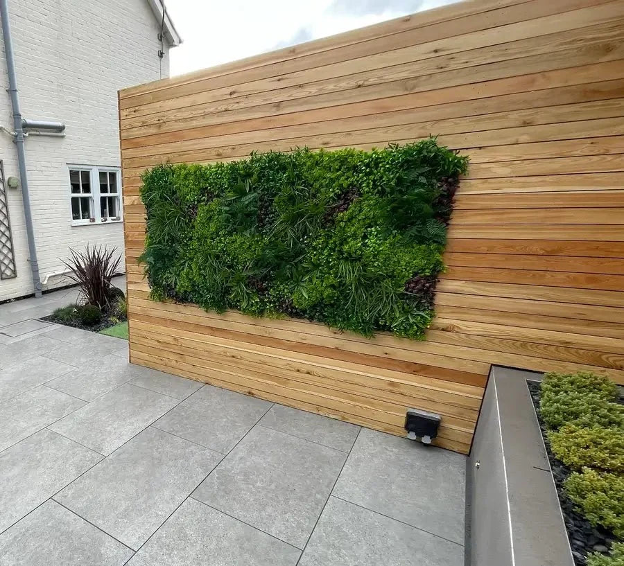 Sample Panel – Country Fern Vertical Garden (Small Sample)