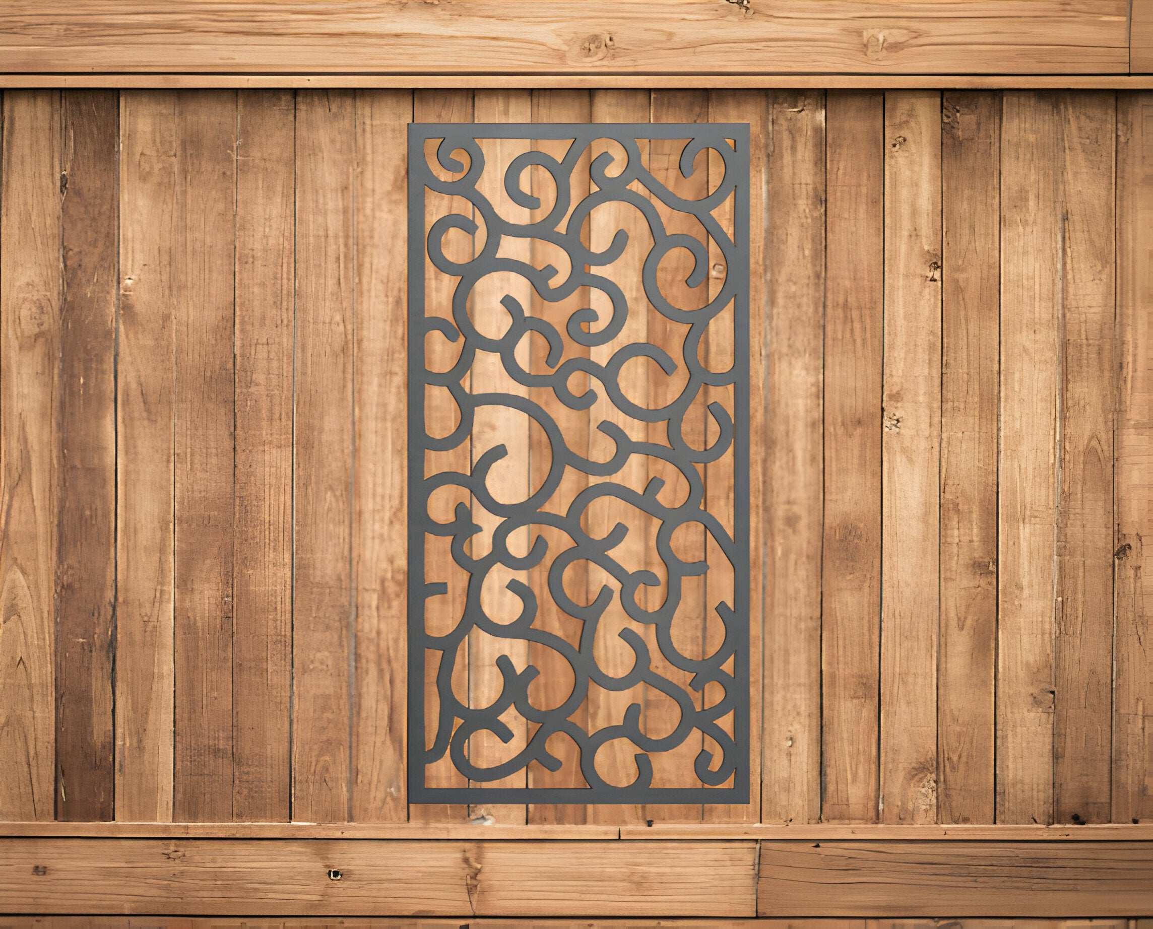Curls Metal Trellis/Privacy Screen