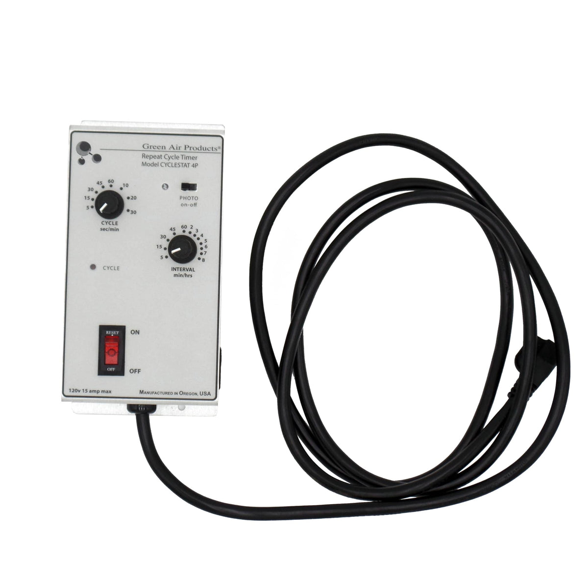 CYCLESTAT 4-P REPEAT CYCLE TIMER WITH SWITCHABLE PHOTOSENSOR
