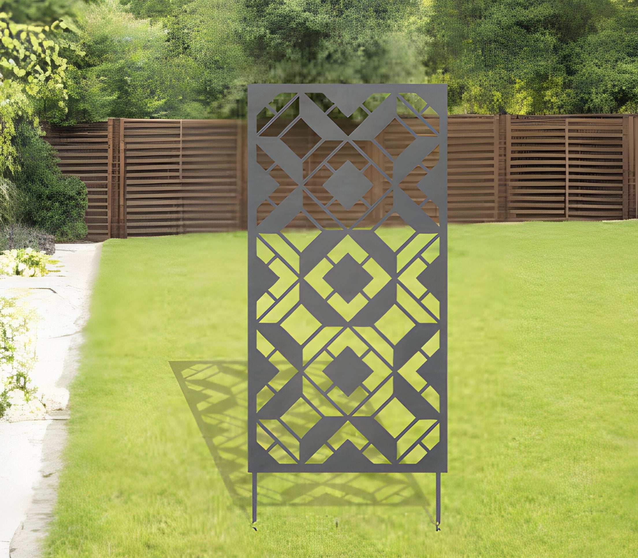 Cyprus Metal Trellis/Privacy Screen