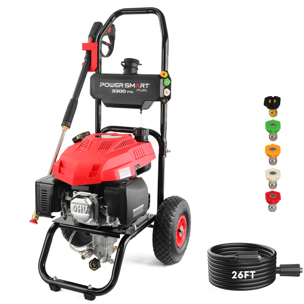 3300PSI 2.5GPM 201cc Gas Pressure Washer DB1050