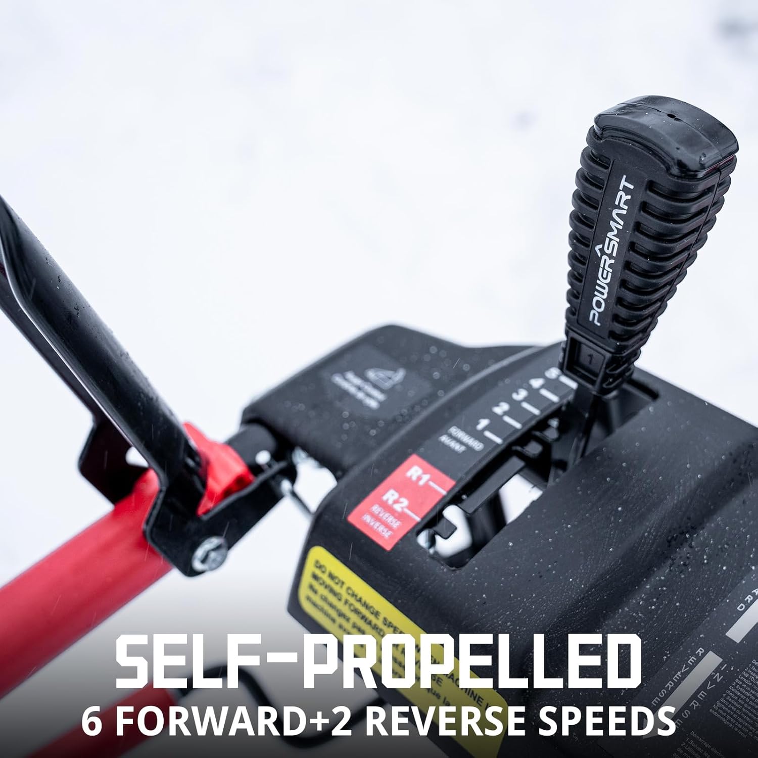 24'' 212cc Heavy-Duty Two Stage Self-Propelled Gas Snow Blower w/ Electric Start & Heated Handle DB7108B