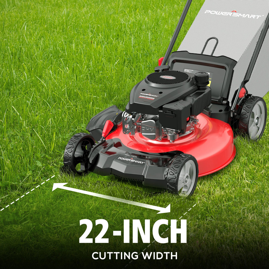 22'' 170cc Gas Self-propelled 3-in-1 Lawn Mower DB8622S