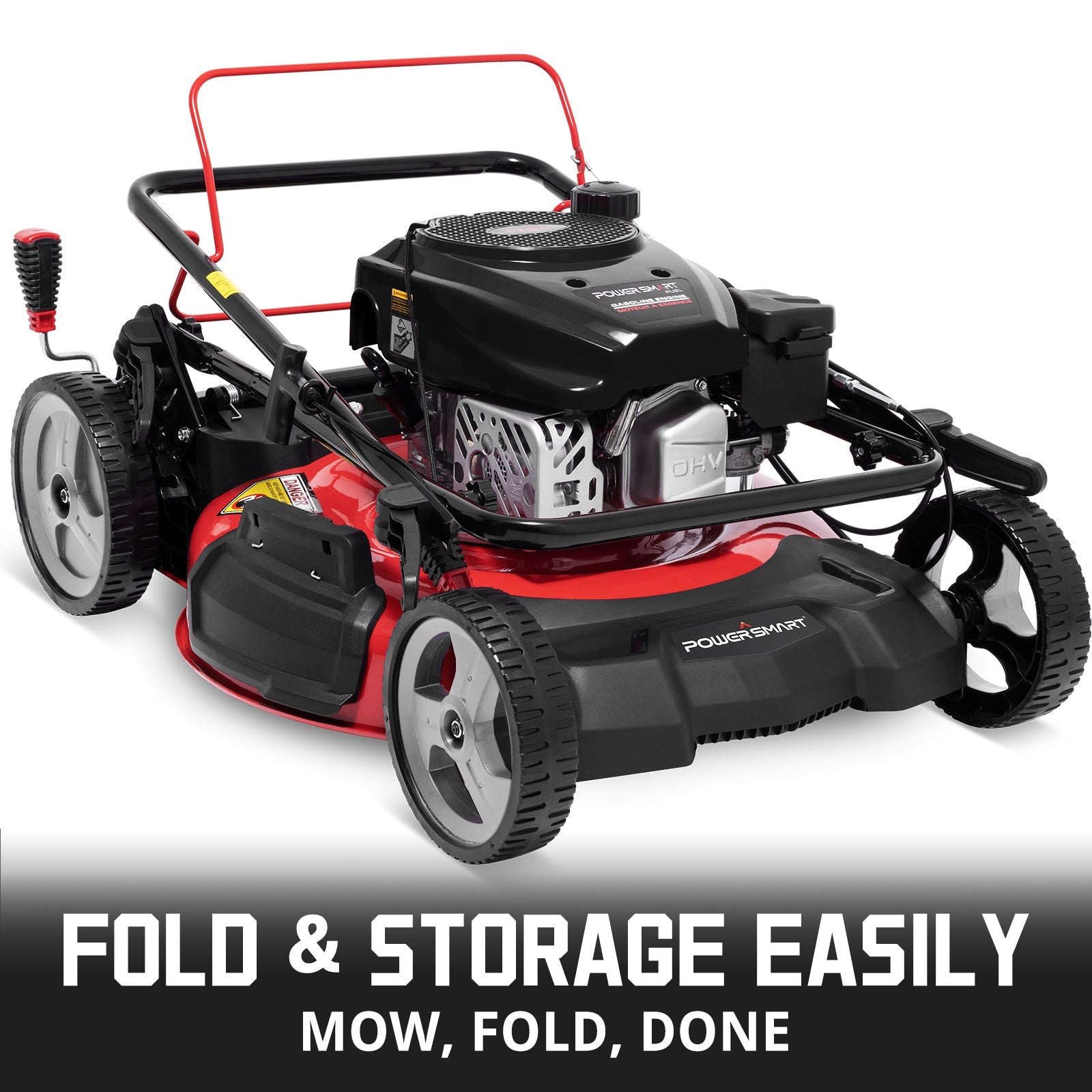 22'' 170cc Gas Self-propelled 3-in-1 Lawn Mower DB8622S