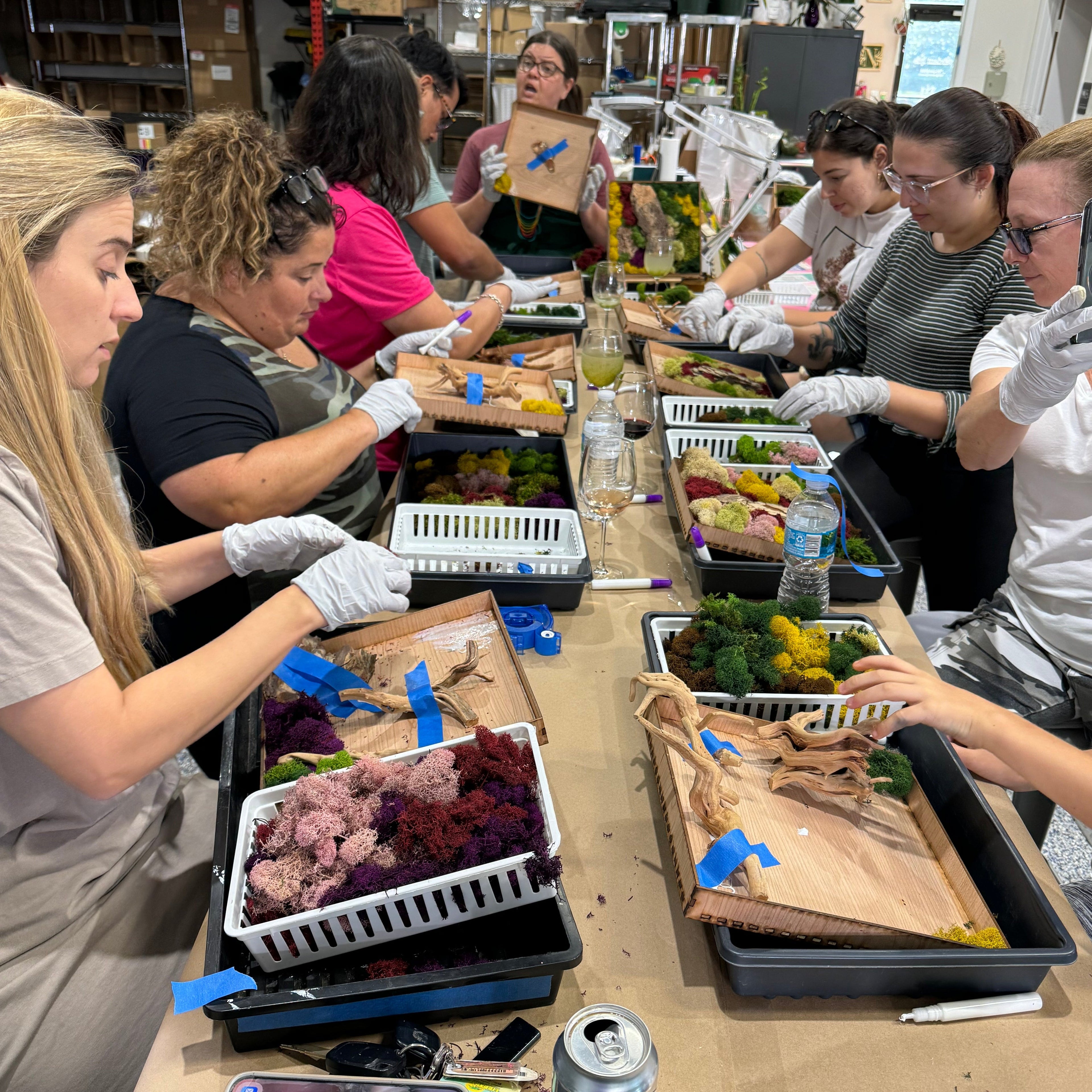 Moss Art Frame Workshop - August 20th at 6 PM