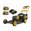 DeWalt DCMWSP700Y2 FLEXVOLT 2x60V MAX 21 in. Cordless Battery Powered Self Propelled Lawn Mower Kit with (2) 4.0 Ah Batteries and Chargers