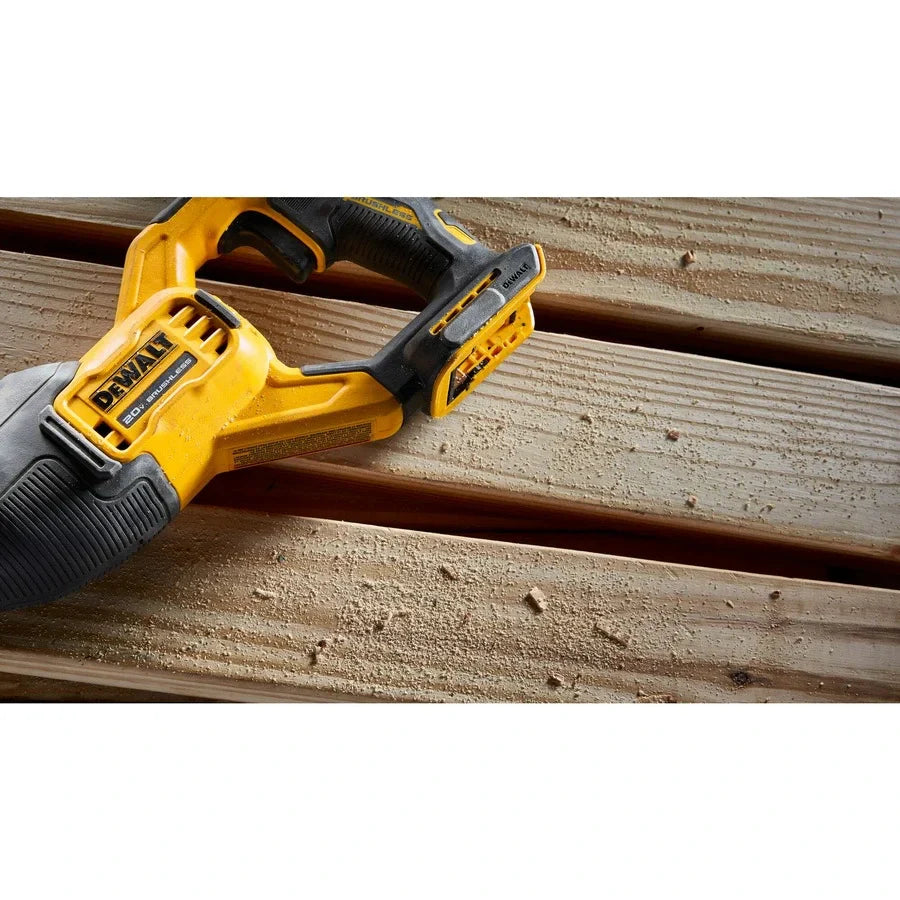 DEWALT DCS382B 20V MAX* XR® Brushless Cordless Reciprocating Saw (Tool Only)