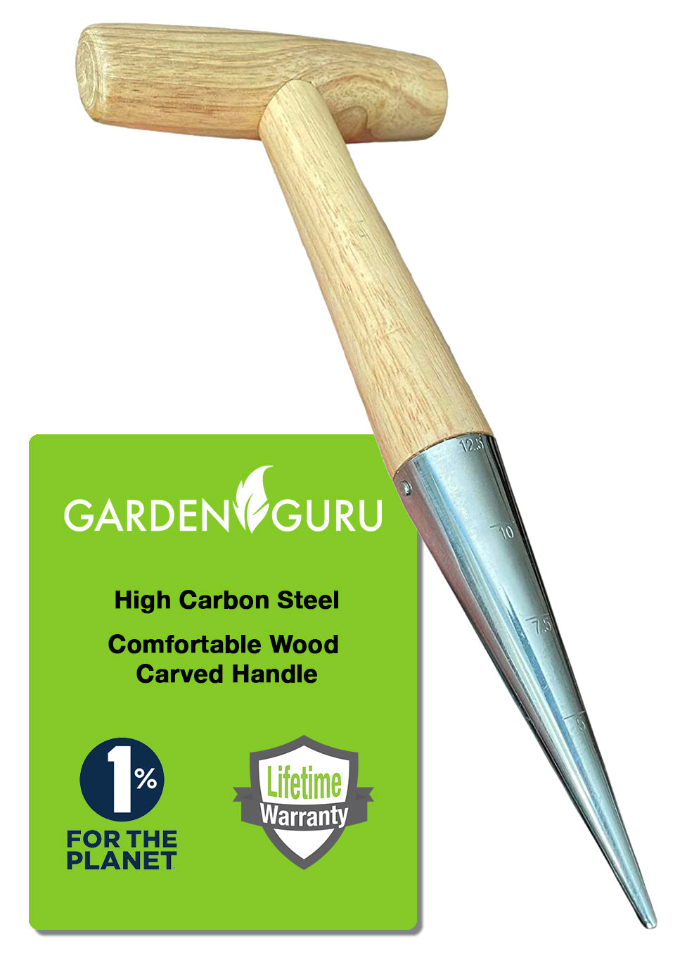 Steel Garden Dibber Planting Tool