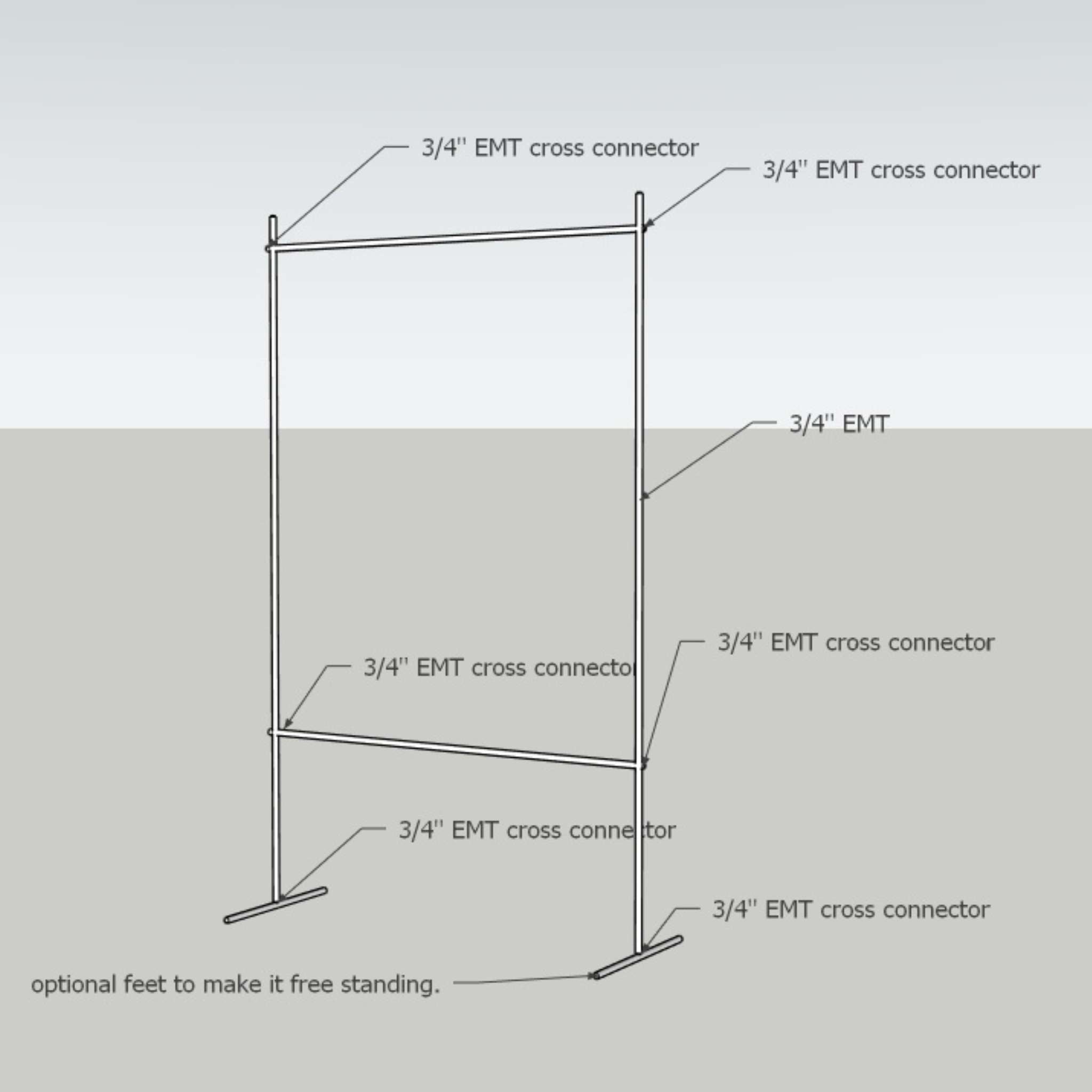DIY Vine Trellis