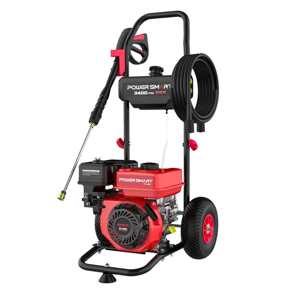 3400PSI 2.5GPM 212cc Gas Pressure Washer DL1034A