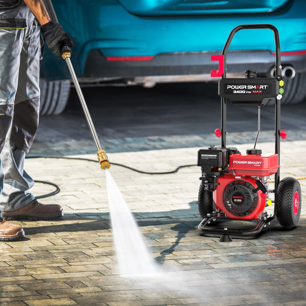 3400PSI 2.5GPM 212cc Gas Pressure Washer DL1034A