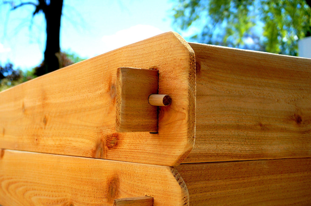 2x6 2-Tiered Cedar Raised Flower Bed from Timberlane Gardens
