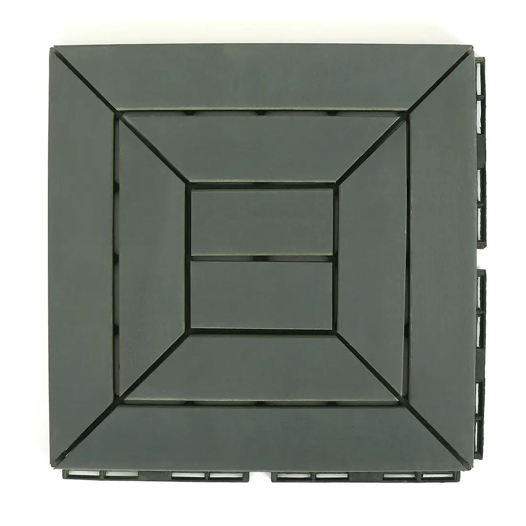 Modern Grey Diamond Deck Tiles