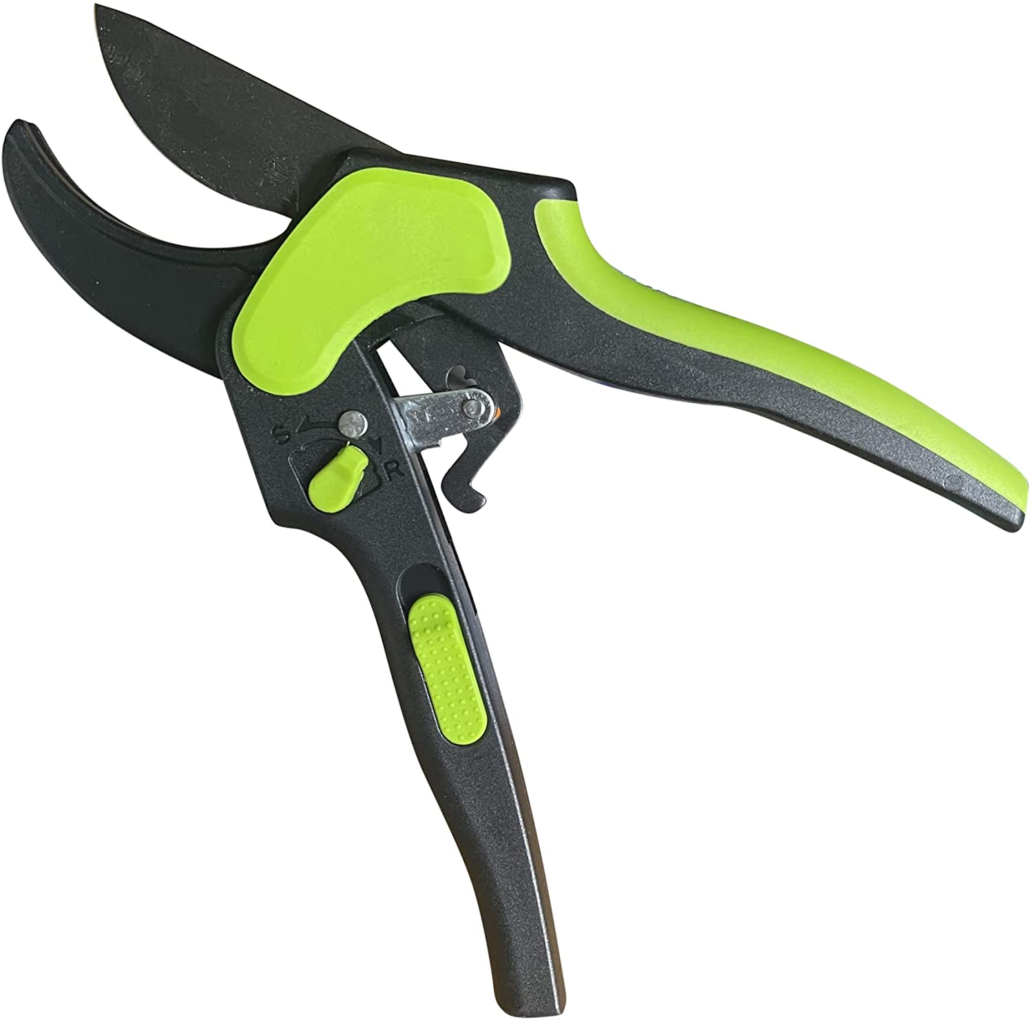 2-in-1 Ratchet Pruning Garden Shears Clippers